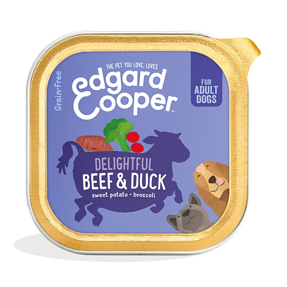 Adult Beef & Duck, 150 g, Edgar & Cooper
