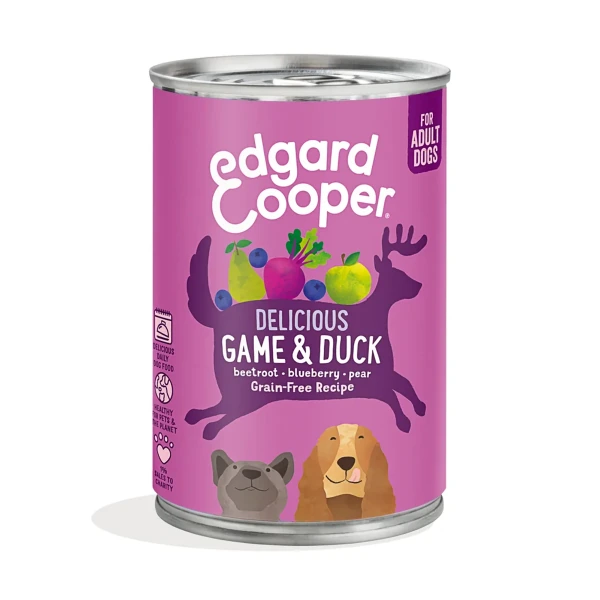 Adult Game & Duck, 400 g, Edgar & Cooper