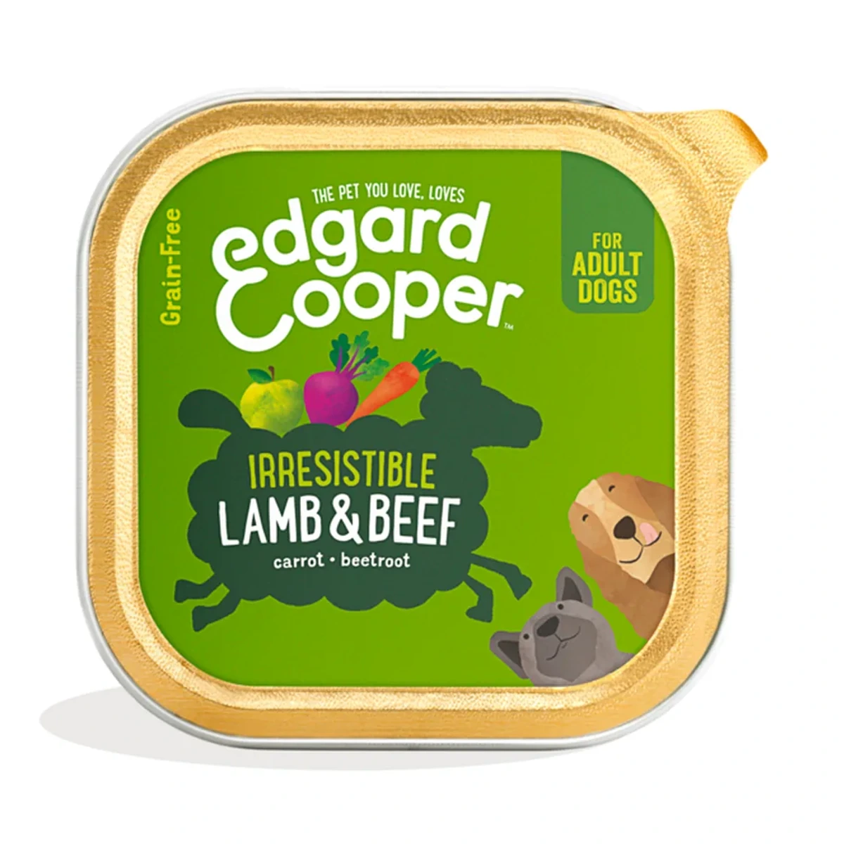Adult Lamb & Beef, 150 g, Edgar & Cooper