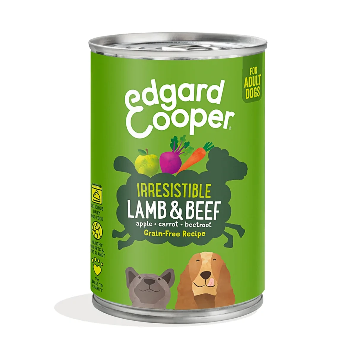 Adult Lamb & Beef, 400 g, Edgar & Cooper