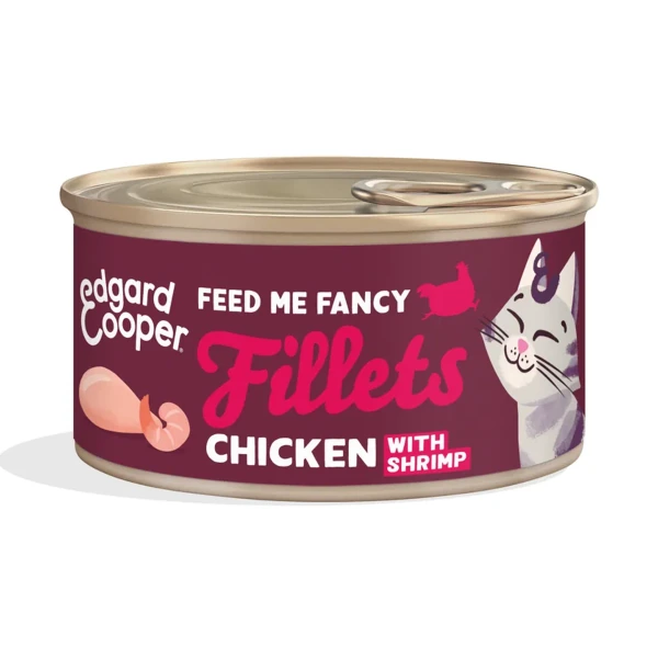 Fillets Chicken and Shrimp, 70 g, Edgar & Cooper