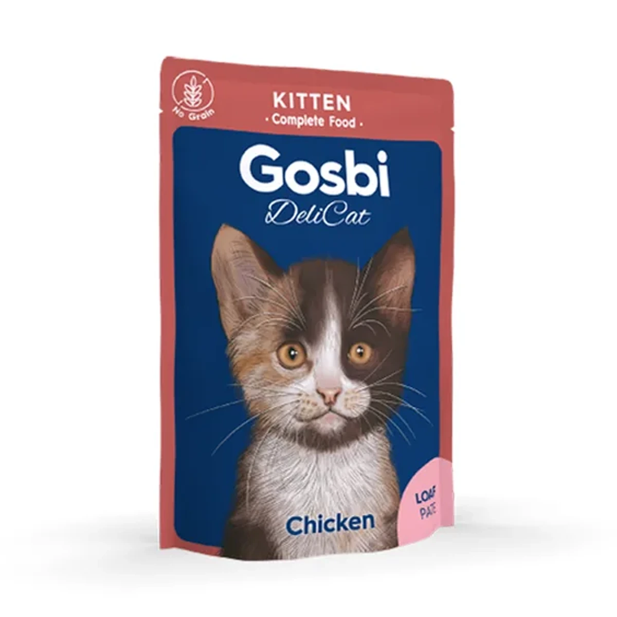 Delicat Kitten Chicken Loaf, 70 g, Gosbi