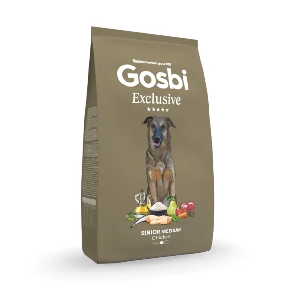 Exclusive senior medium, 12 kg, Gosbi