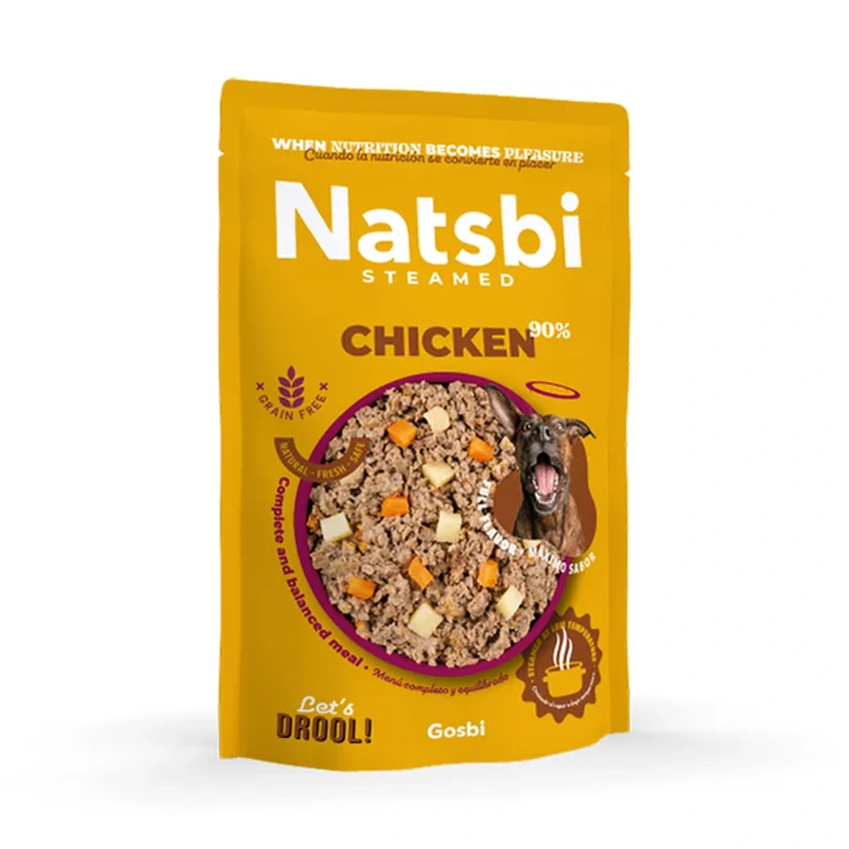 Steamed Chicken, 500 g, Natsbi