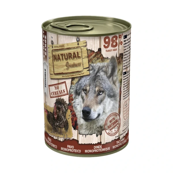 Dog Pavo Monoproteico-Sensible, 400 g, Natural Greatness