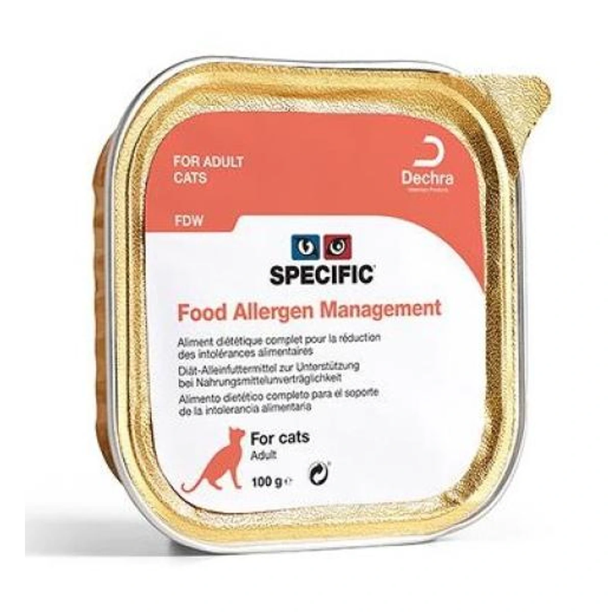 [00711028] SPECIFIC FELINE ADULT FDW FOOD ALLERGEN CAJA 7X100GR·