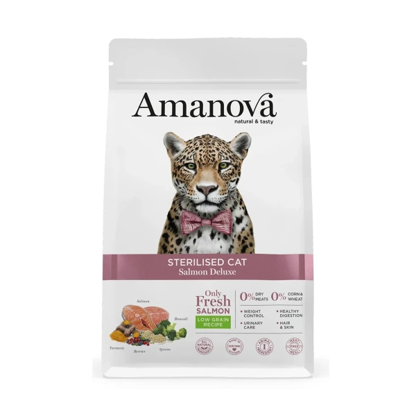 Cat Sterilised Salmon & Quinoa