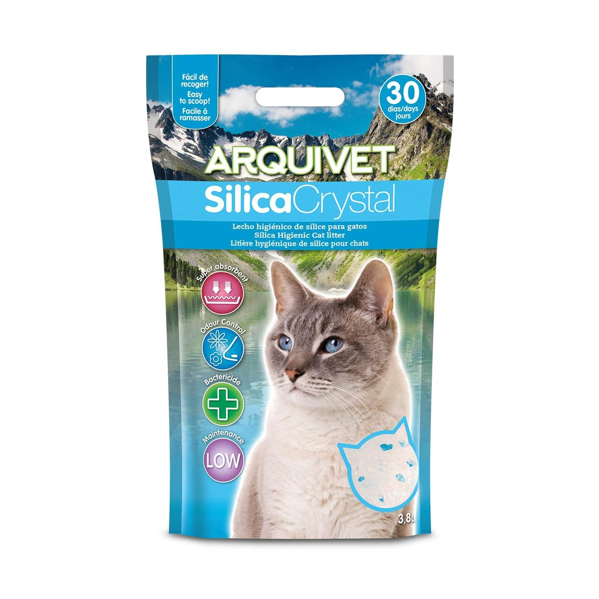 [01101022] SILICA GEL ARQUIVET CRYSTAL  3,8 L·