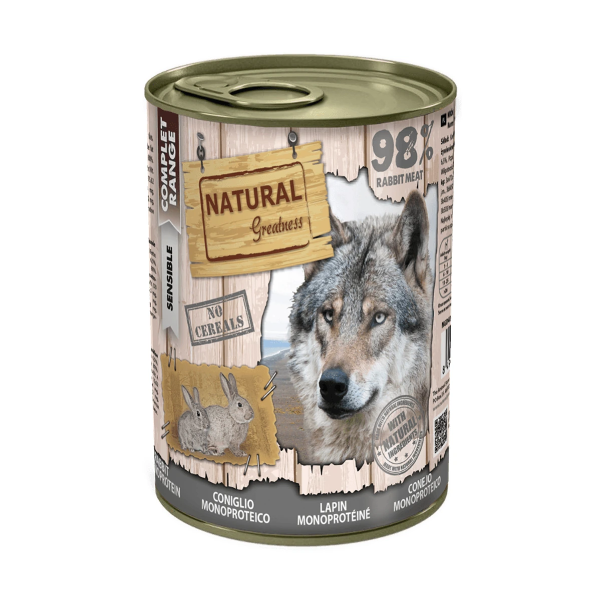NG RABBIT MONOPROTEINA LATA 400GR