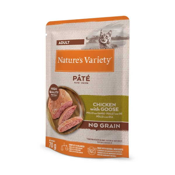 [00624139] Variety Cat Paté Chicken whit Goose (12) 70 Grs·