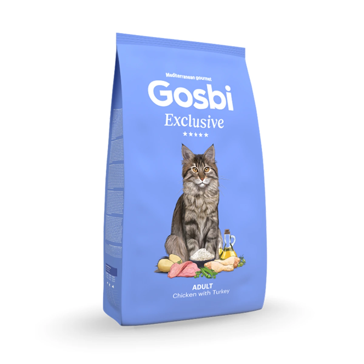 Gosbi Exclusive Cat Chicken Turkey, 400 g