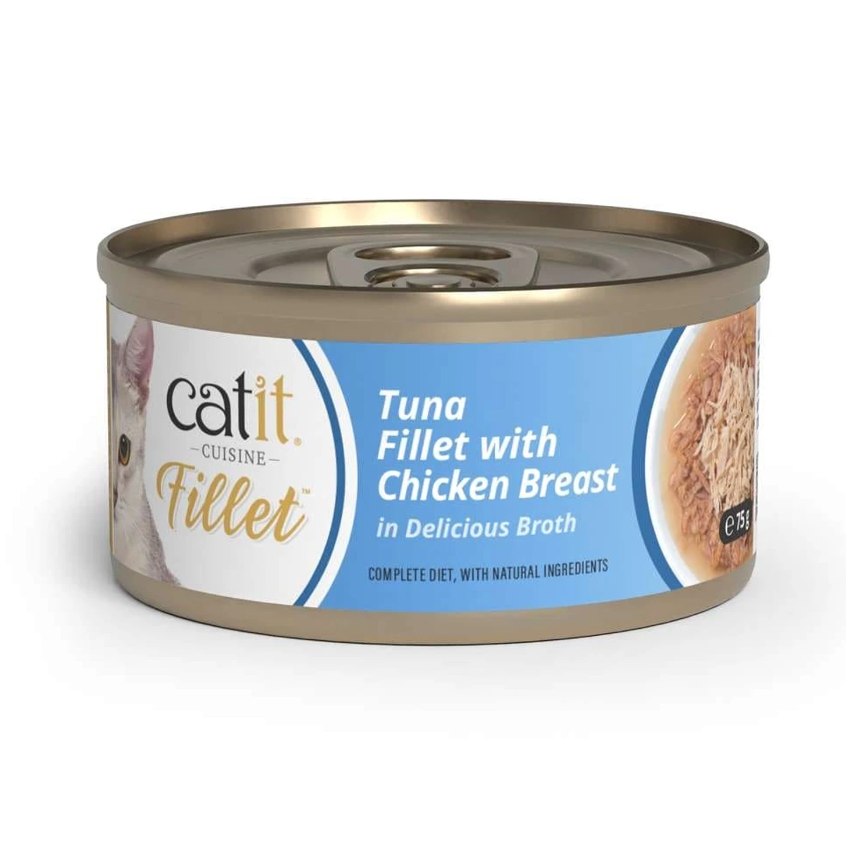[18115530] Catti Cuisine Fillet Atún con Pollo 75 gr
