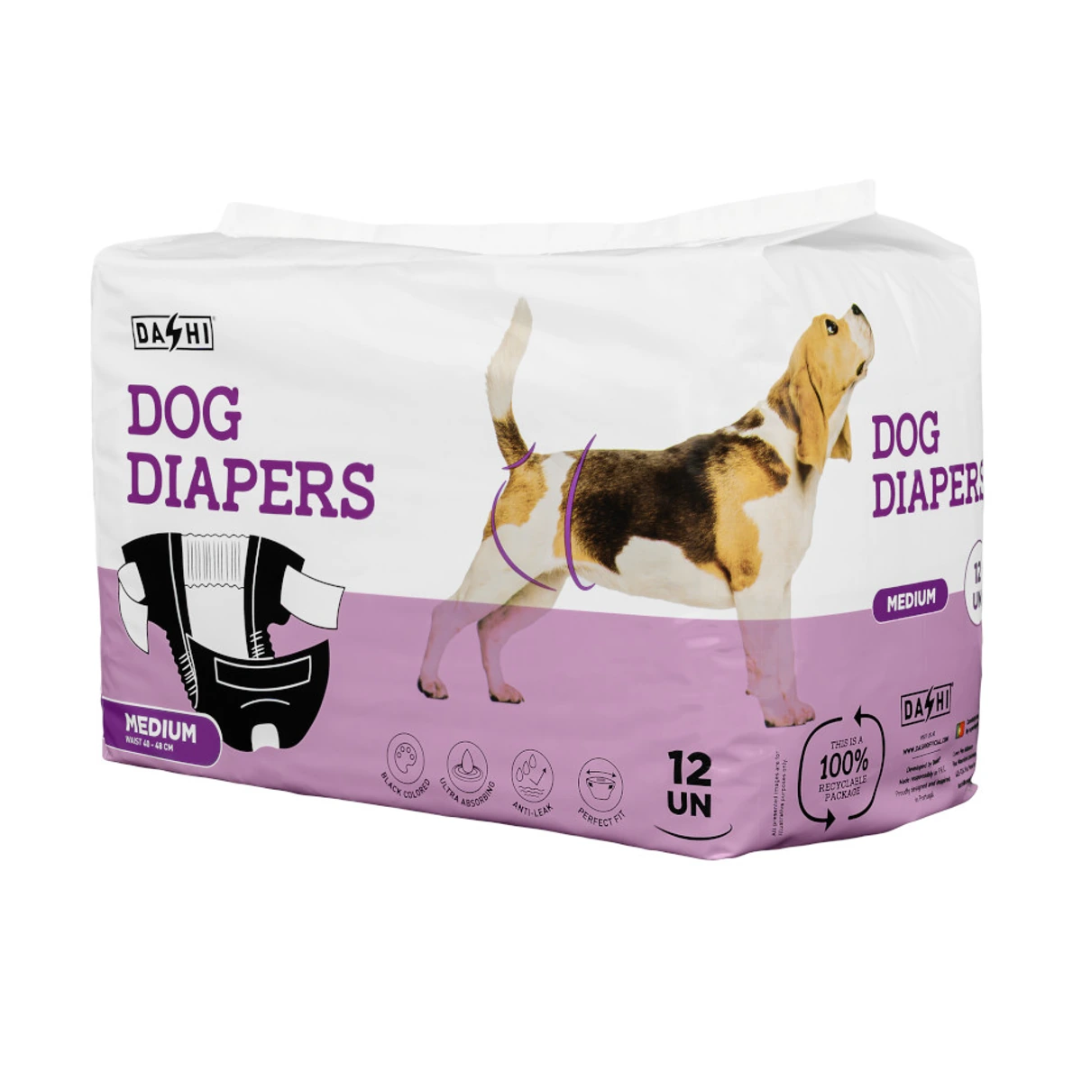 Dog Diapers DASHI Medium
