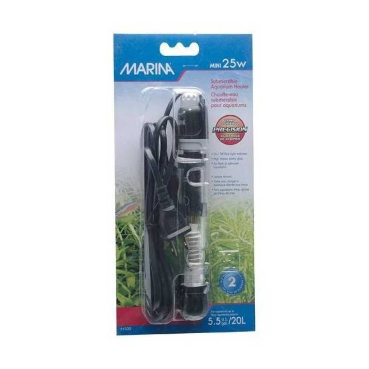 [18112299] Marina Calentador Sumergible, Mini 25W, 15cm·