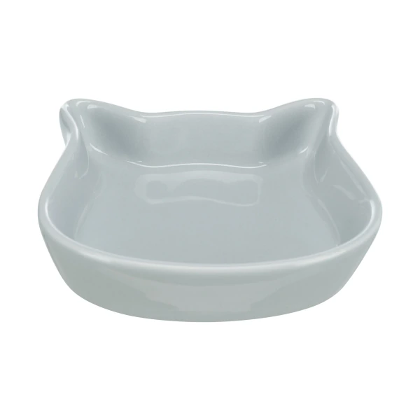 Tx. Comedero Cerámico Cara Gato, 0,25 l