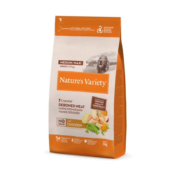 [00624197] Variety Dog No Grain Med/Max Chicken 3 kg·