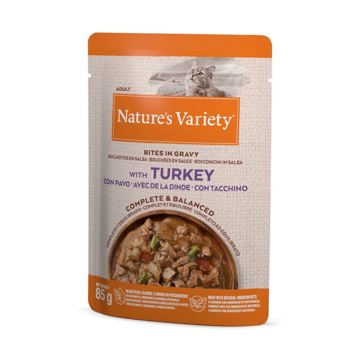 [00624170] Variety Cat Bocaditos Pavo (22) 85gr·
