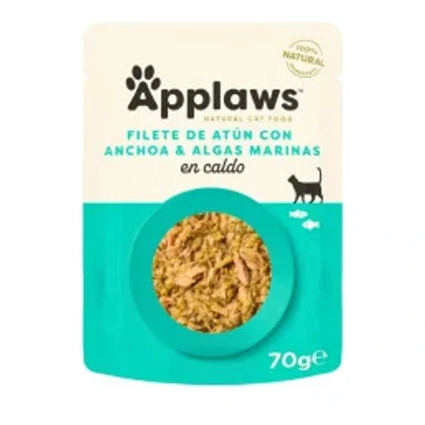 [00907016] APPL CAT POUCH ATUN/ANCHOA (12)70GR
