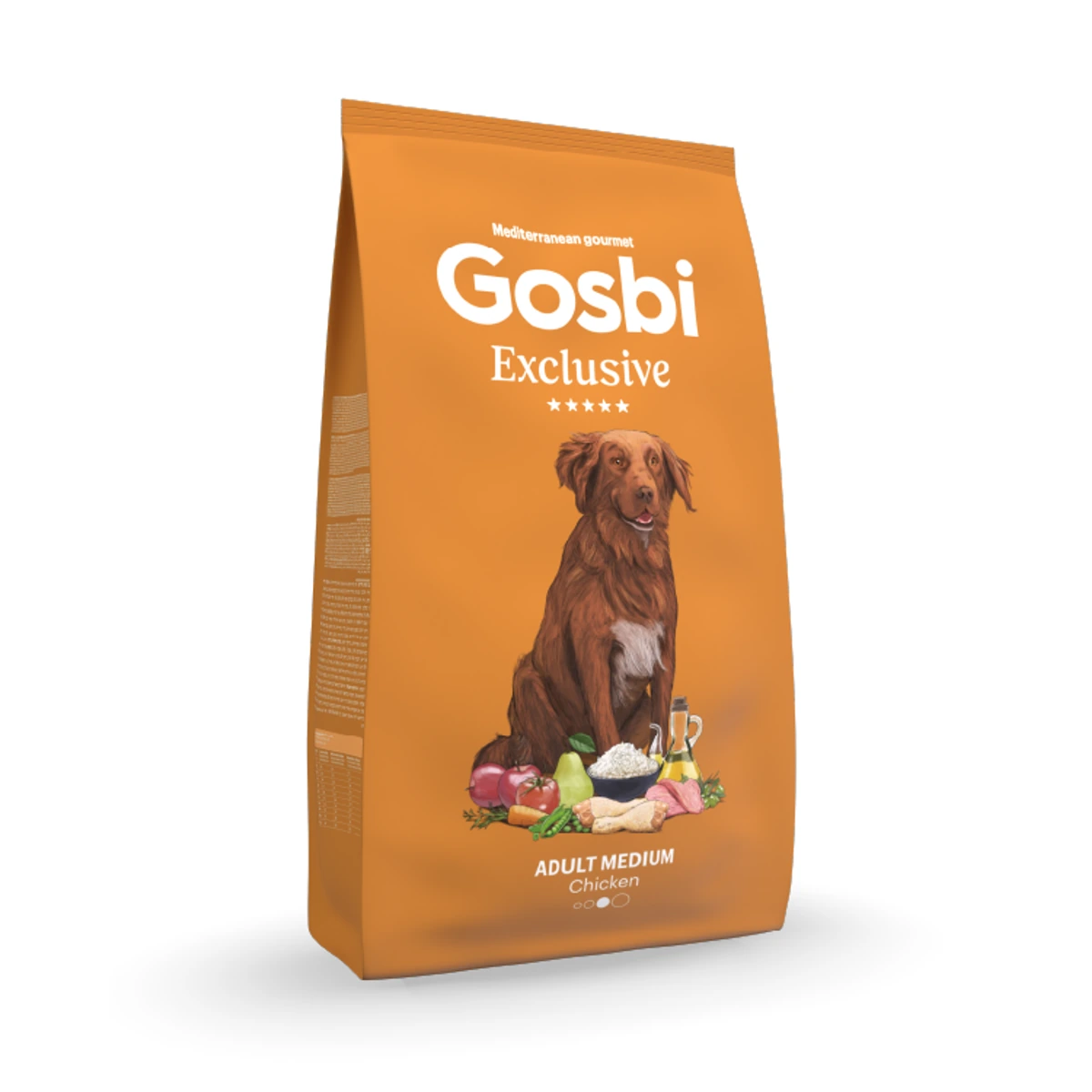 Gosbi Exclusive chicken medium, 12 kg