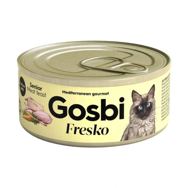 [00915022] FRESKO cat patee festin carnes senior 70g·