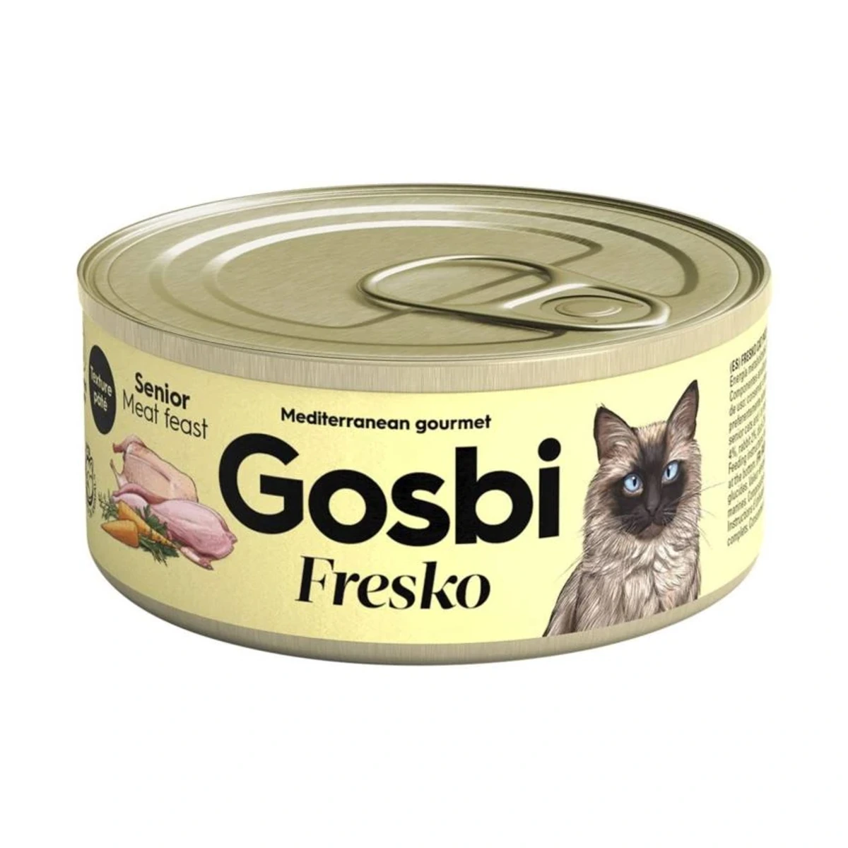 [00915022] FRESKO cat patee festin carnes senior 70g·
