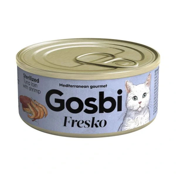 [00915015] FRESKO cat atun con gambas sterilized (32) 70g·