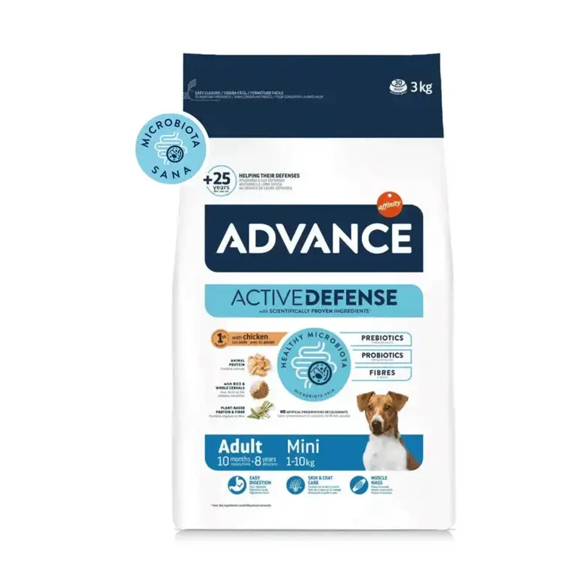 [00607005] Advance Mini Adult Chicken&Rice 3kg·
