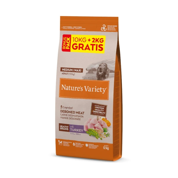 [00624193] Variety Dog HG Med/Max Turkey 3 kg·