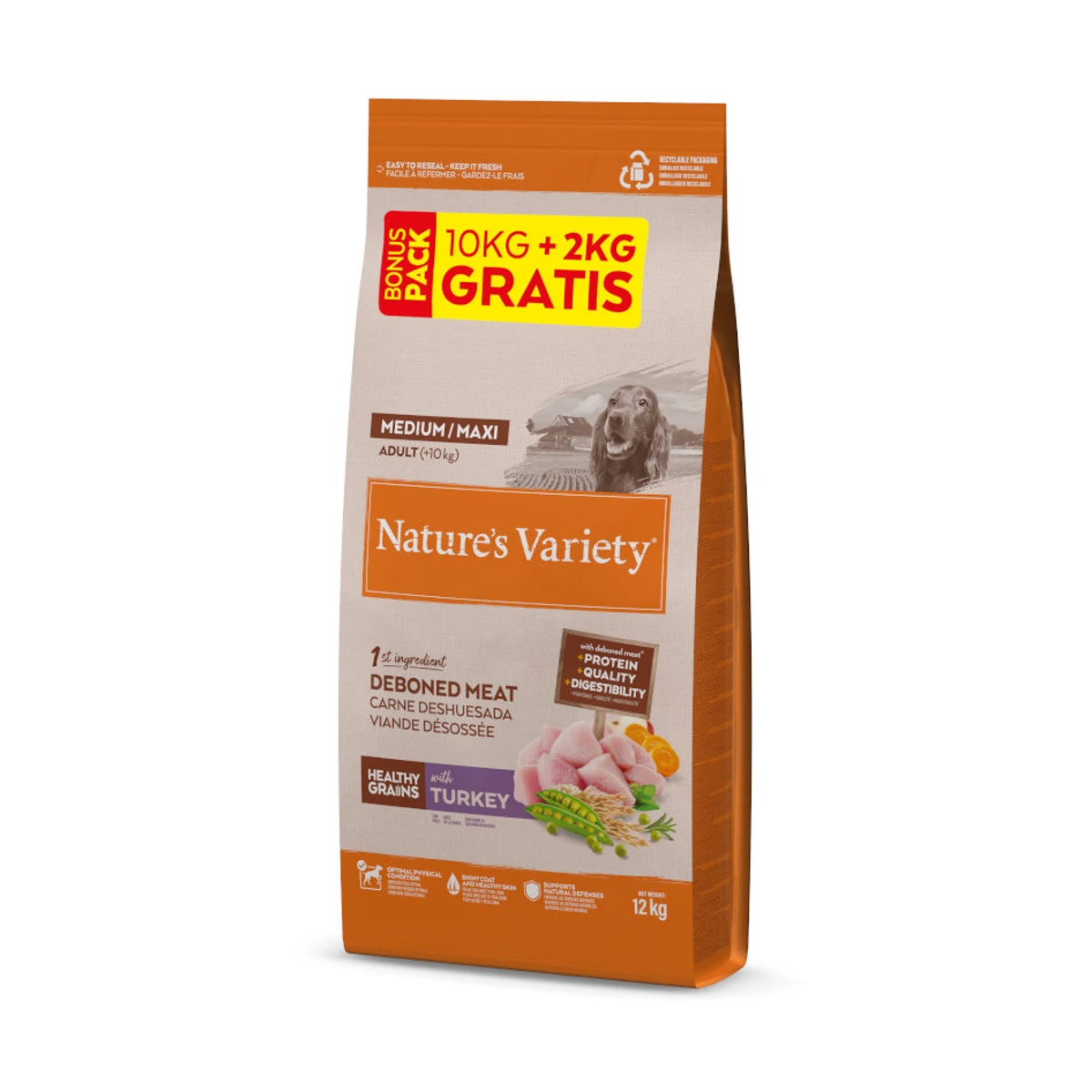 [00624193] Variety Dog HG Med/Max Turkey 3 kg·