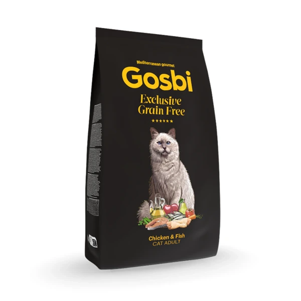 Gosbi Cat excl grain free ADULT chicken & fish, 2 kg
