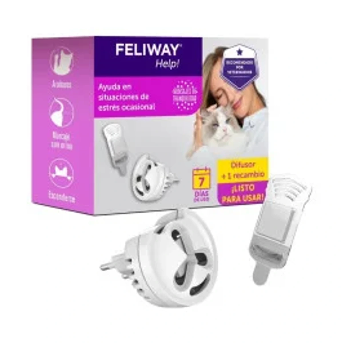 Difusor Feliway + recambio 7 días