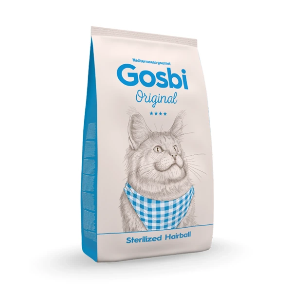 Gosbi Original cat sterilized hairball, 3 kg