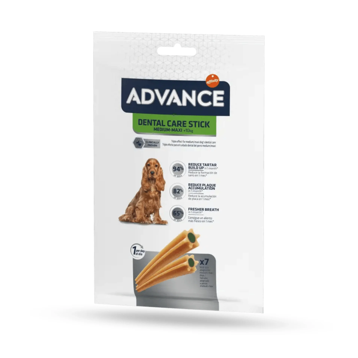 [01004049] Advance Dental Care Stick Med (13) 180GR·