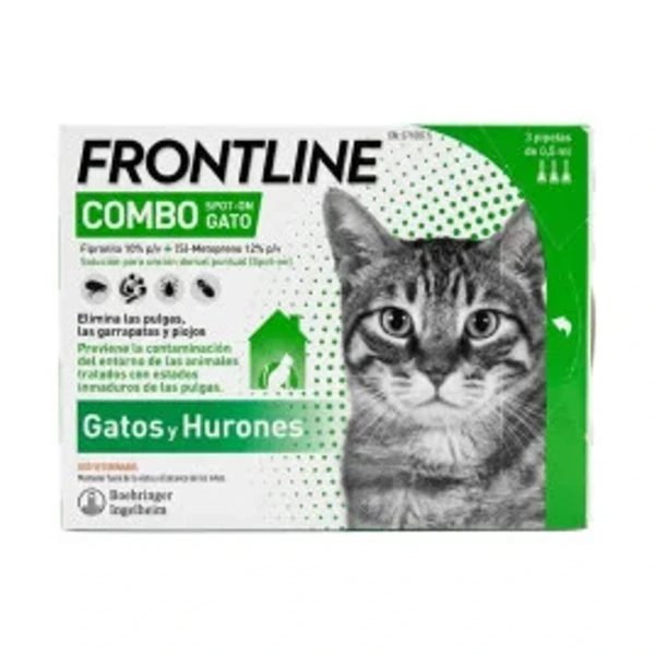 [01305018] Frontline Combo Gato (3pipetas)·
