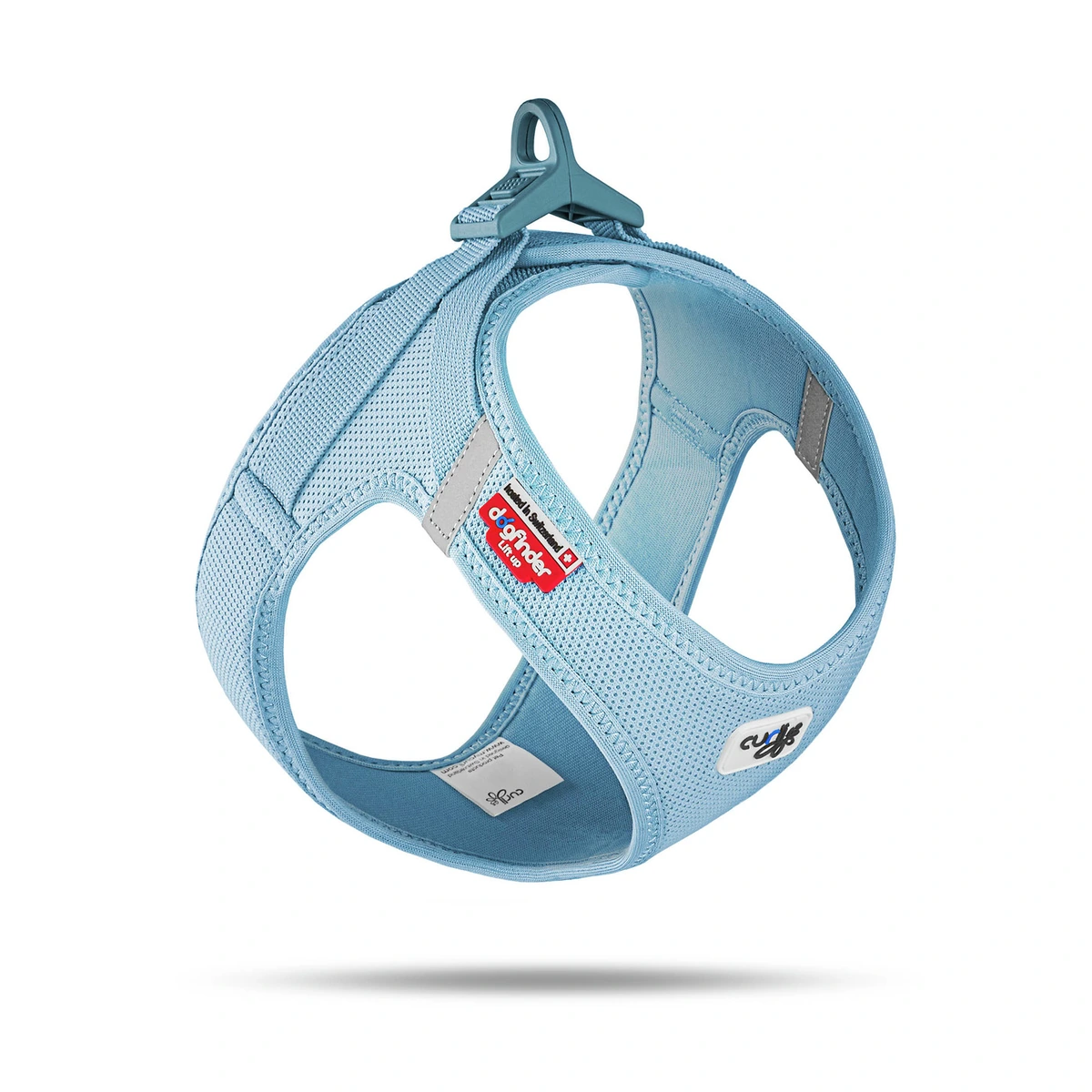 Curli Arnés Air-Mesh CLASP Azul claro M