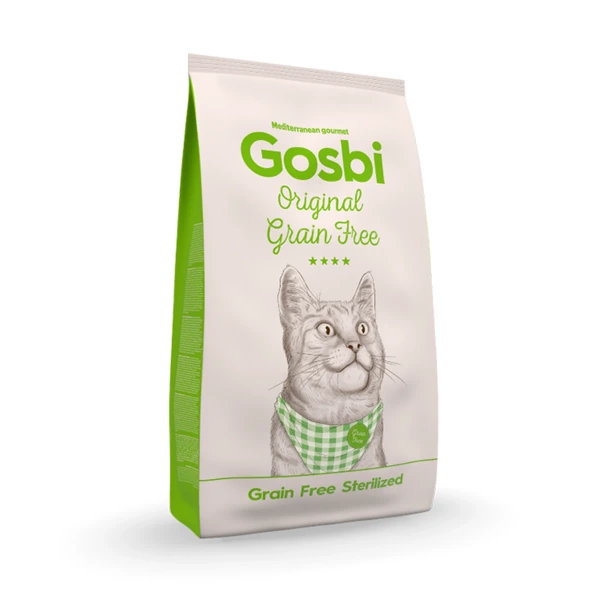 Gosbi Original cat grain free sterilised, 3 kg