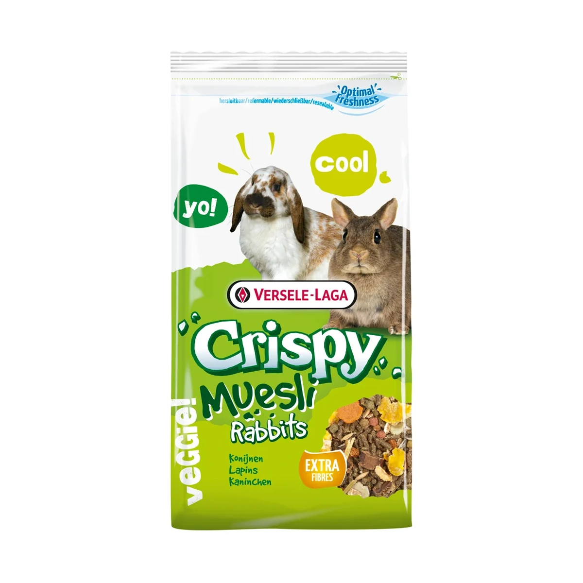 [00403001] Crispy Muesli Rabbits cuni 1kg ·