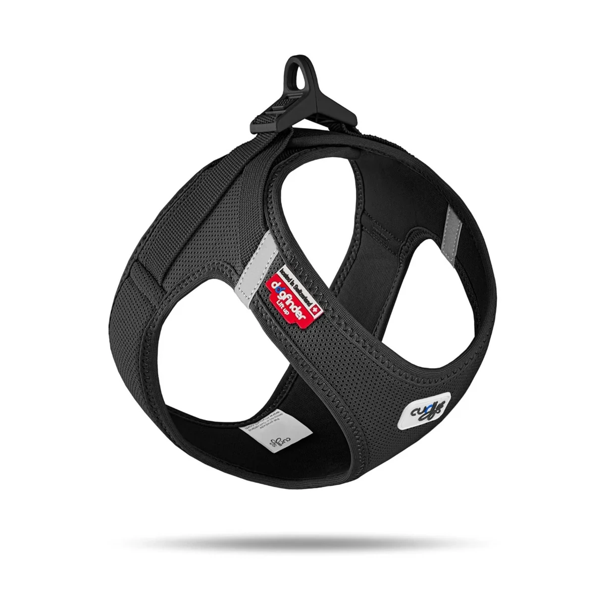 Curli Arnés Air-Mesh CLASP Negro S