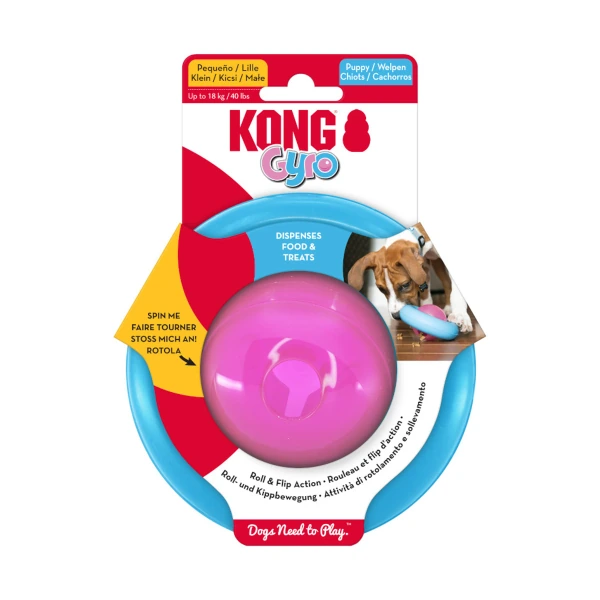 [01213870] KONG GYRO PUPPY ASSORTED S·