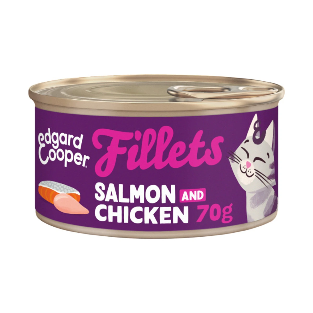 Edgard Cooper Fillets Salmon and Chicken 70 gr