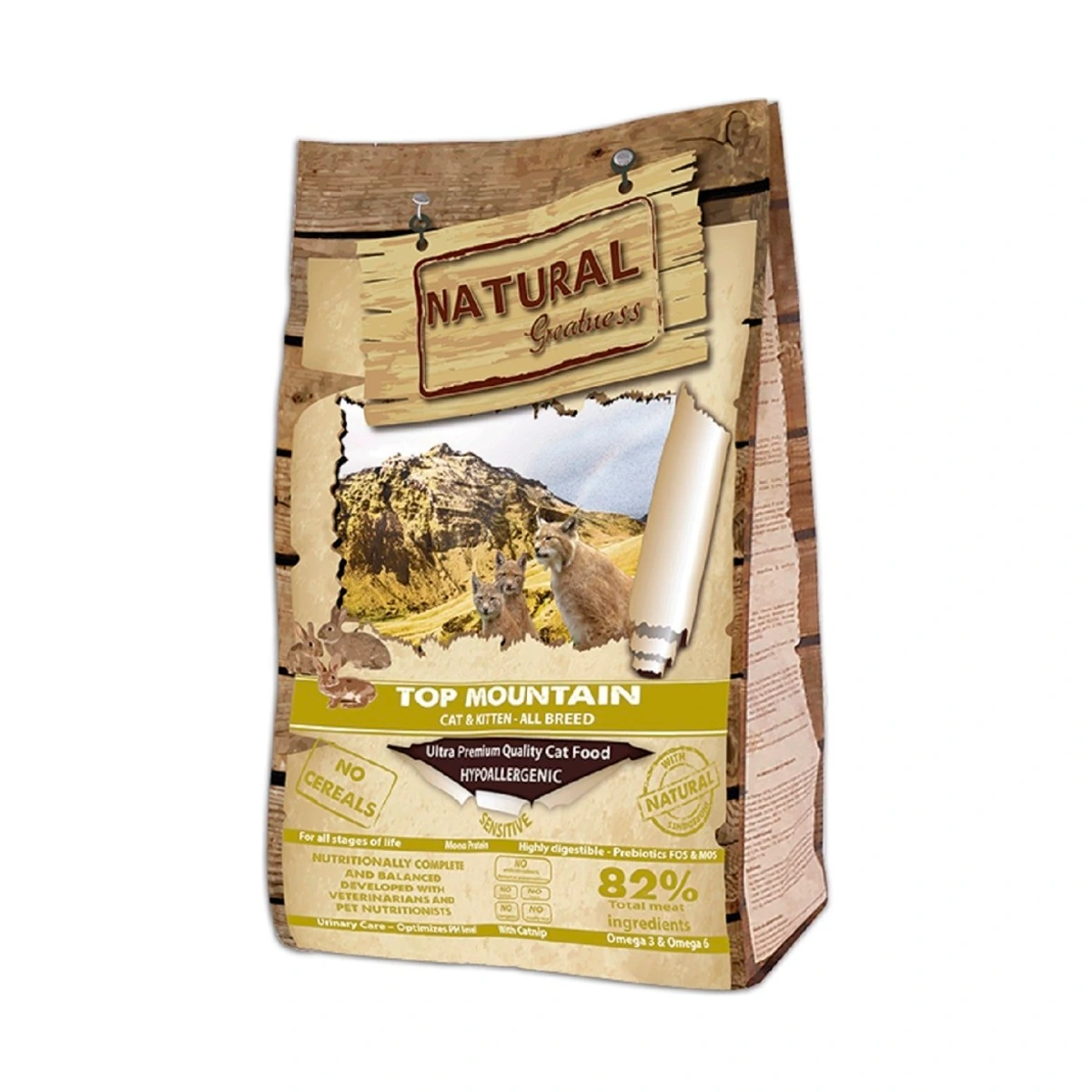 Receta Cat Top Mountain (No Cereal), 2 kg