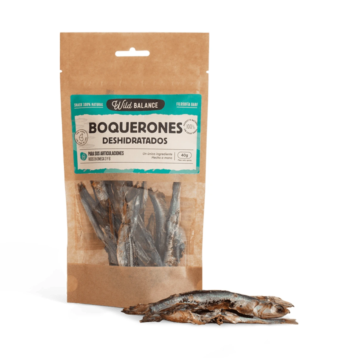 Boquerones deshidratados, 40 g