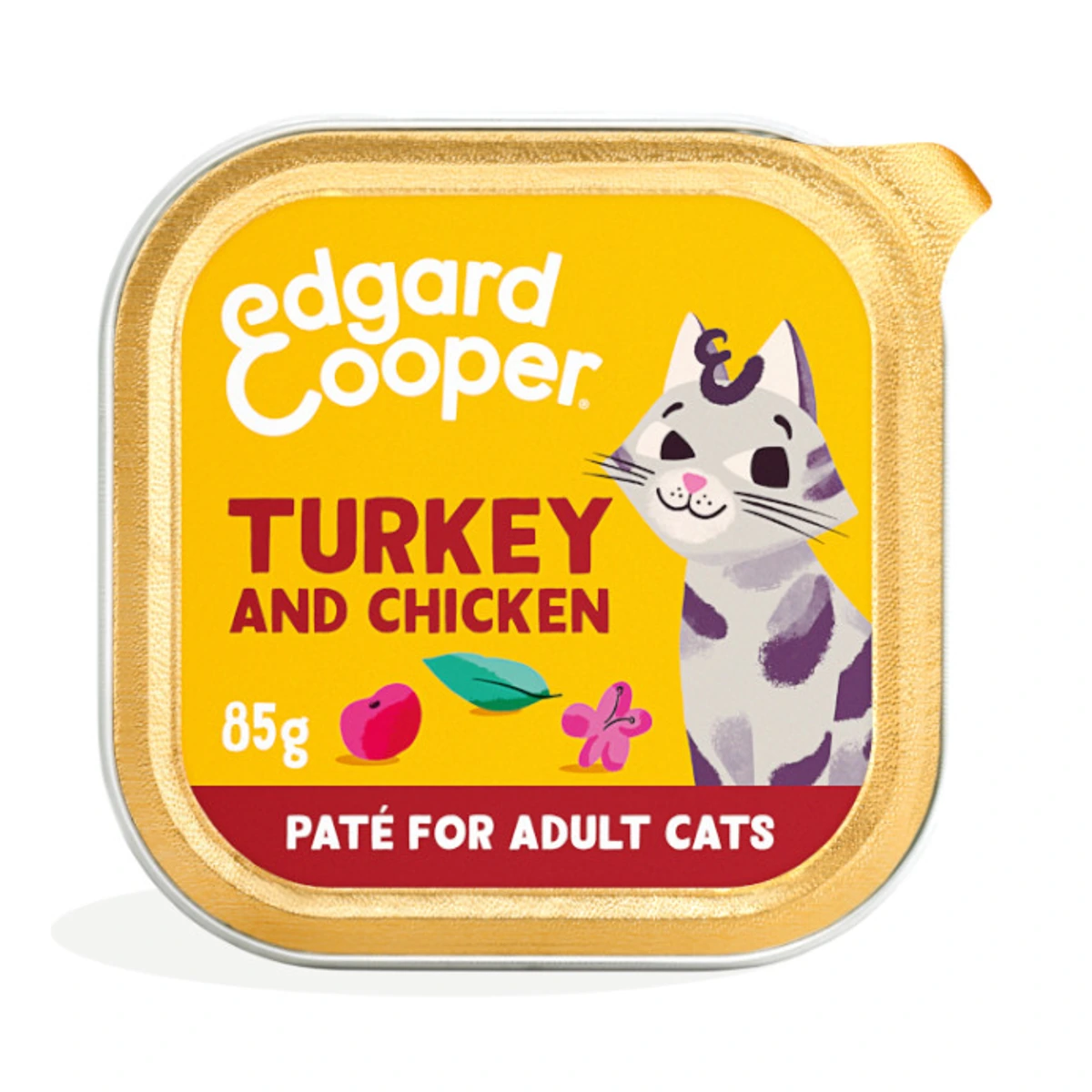 [00913043] E&C Cat Adult Pavo/pollo   85g (16)·
