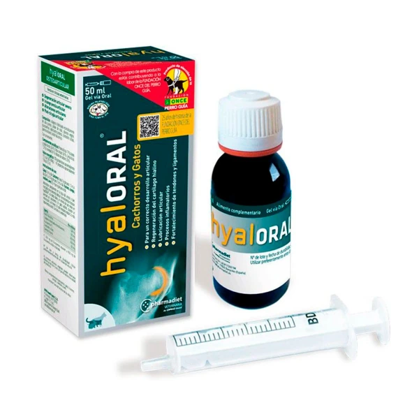 [01303130] HYALORAL GEL Cachorros y Gatos 50ML·