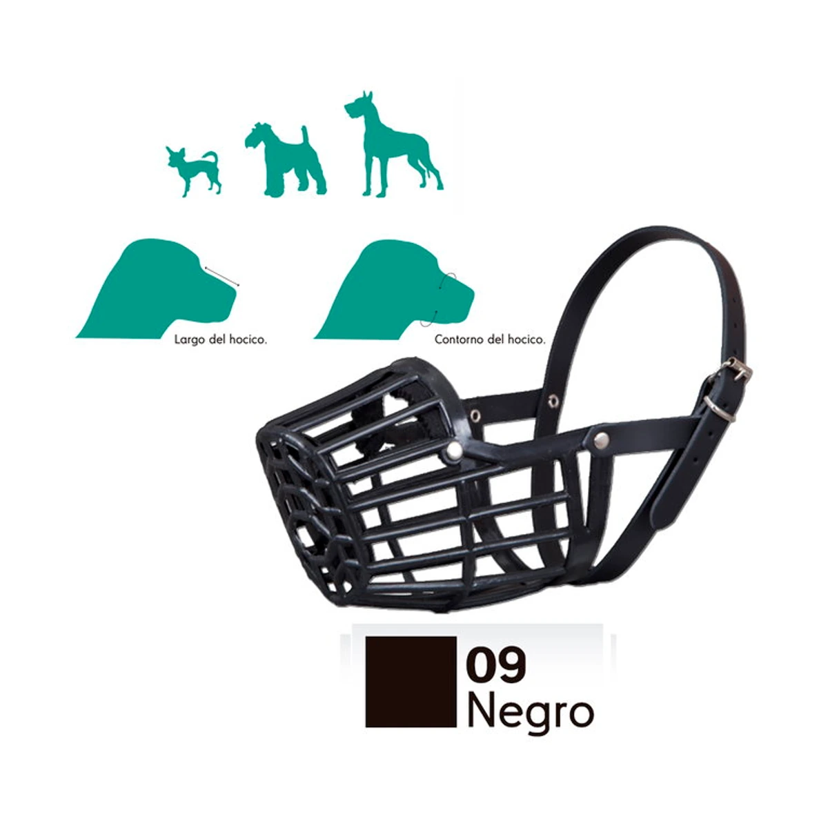 Bozal Cesta Plastico Ng Talla 5