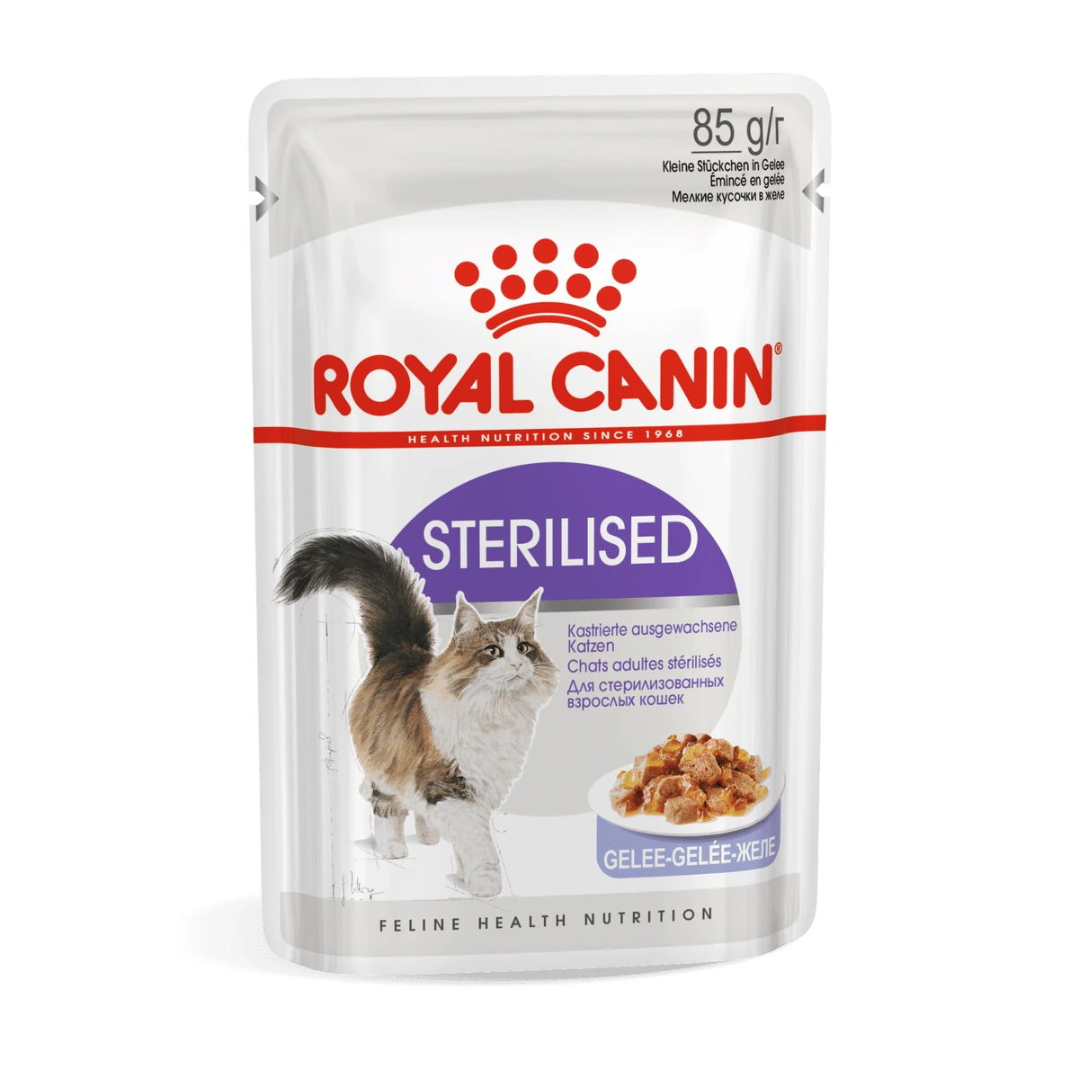 [00701133] Feline Sterilised Jelly (12)*85 gr ·