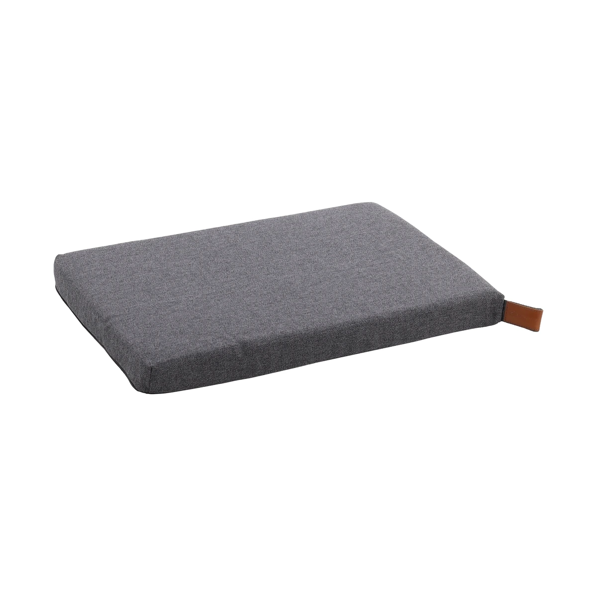 Cojãn Carlota Rectangular + Cremallera + Borde Gris Oscuro 55, 5x38, 5x5cm · 55.5 x 38.5 x 5cm