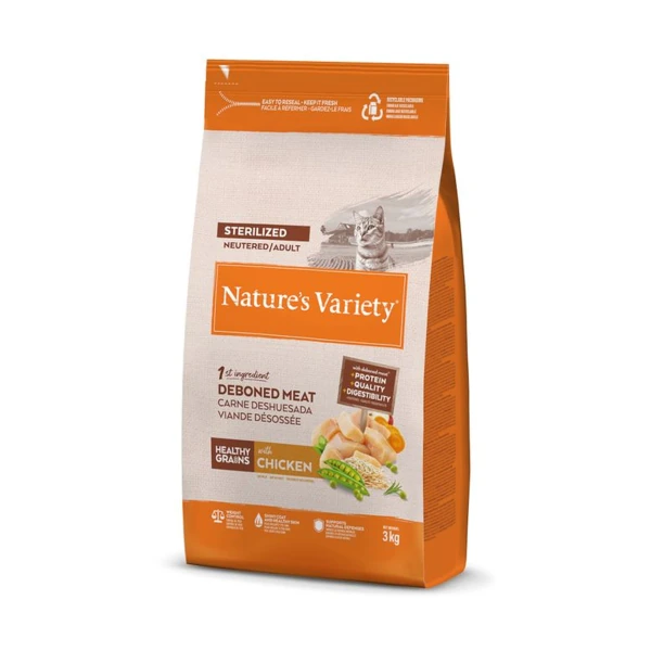 [00624204] Variety Cat HG Ad Steril Chicken 3 kg·
