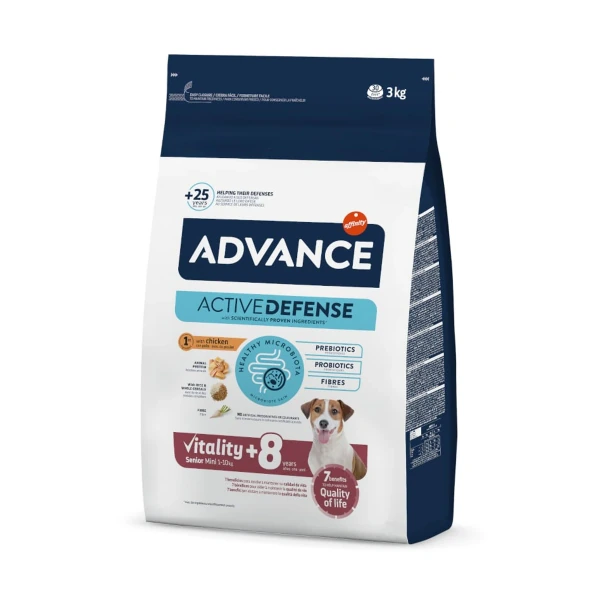 [00607017] Advance Mini Senior Chicken&Rice 1,5 kg·