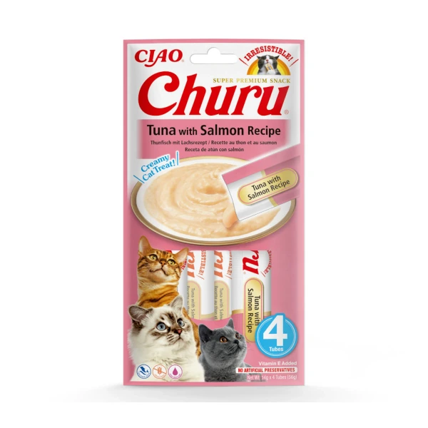 Churu Receta de atún con salmón 1 Unid, churu
